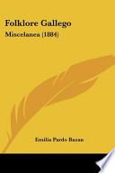 libro Folklore Gallego: Miscelanea (1884)